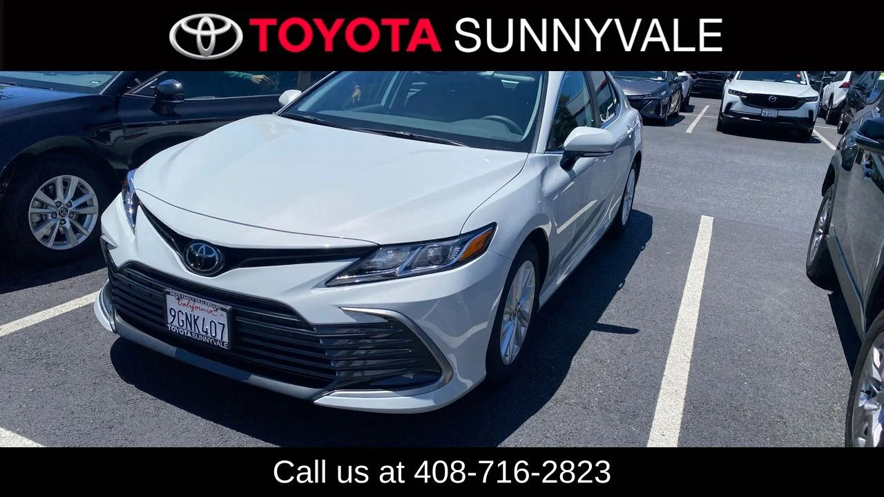 Certified Used 2023 White Toyota LE image 1