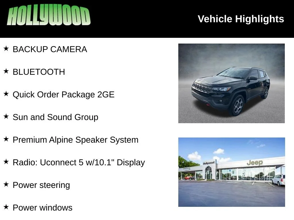 Certified Used 2022 Black Jeep Trailhawk image 3