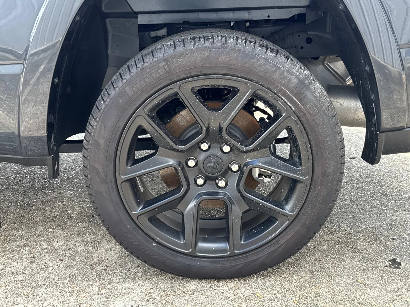 New 2026 Forged Blue Metallic Exterior Paint RAM Laramie image 3