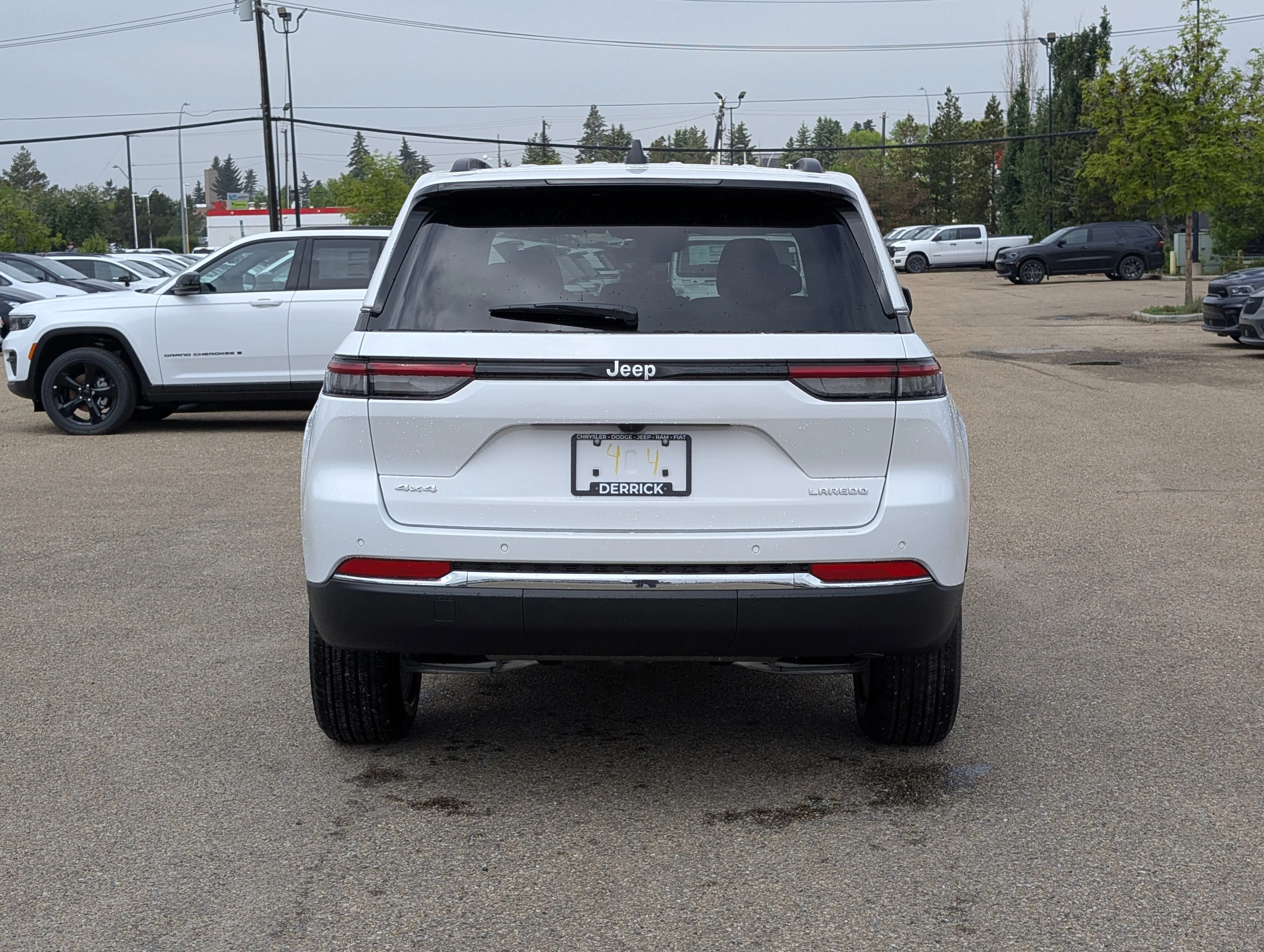 New 2026 Bright White Jeep Laredo image 5