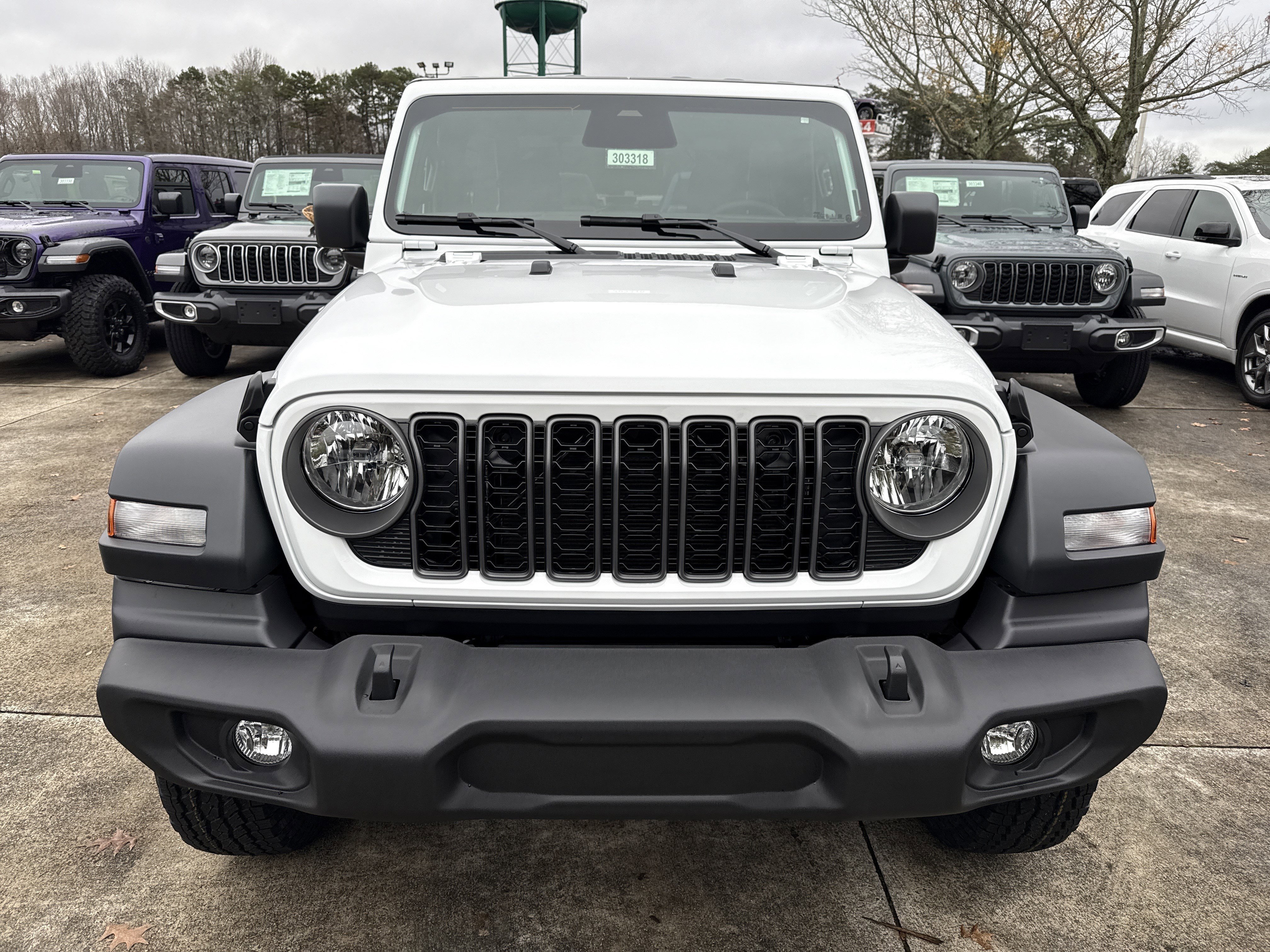 New 2026 Bright White Clearcoat Jeep Sport S image 2