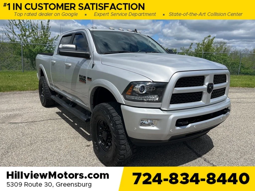 Certified Used 2017 Bright Silver Clearcoat Metallic Ram Laramie image 9