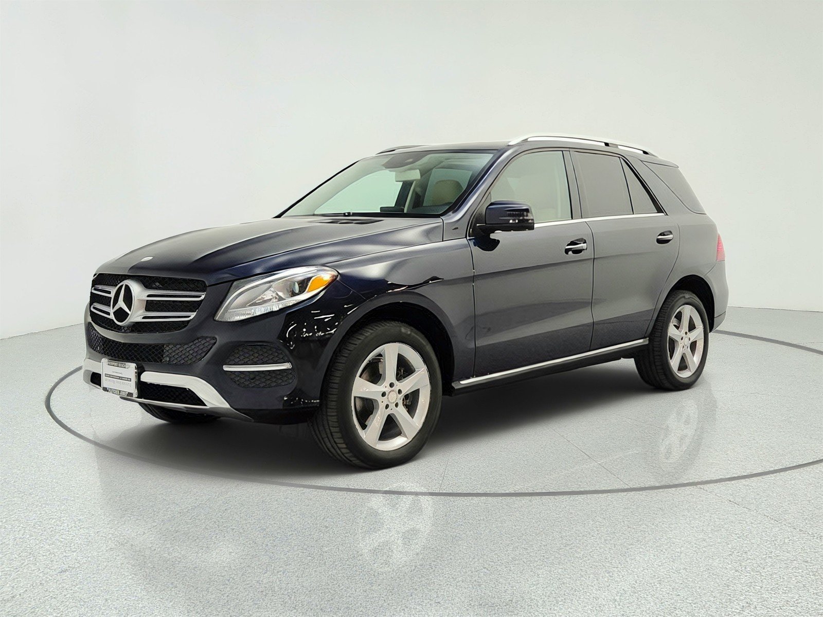 Used 2016 Lunar Blue Metallic Mercedes-Benz 4MATIC® 4dr GLE 350 image 1