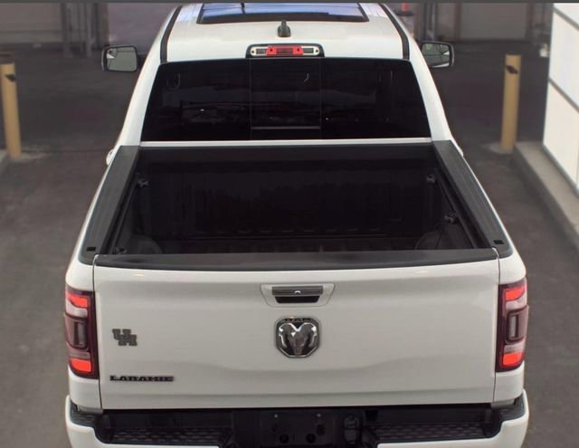 Used 2021 Bright White Clearcoat Ram Laramie image 4