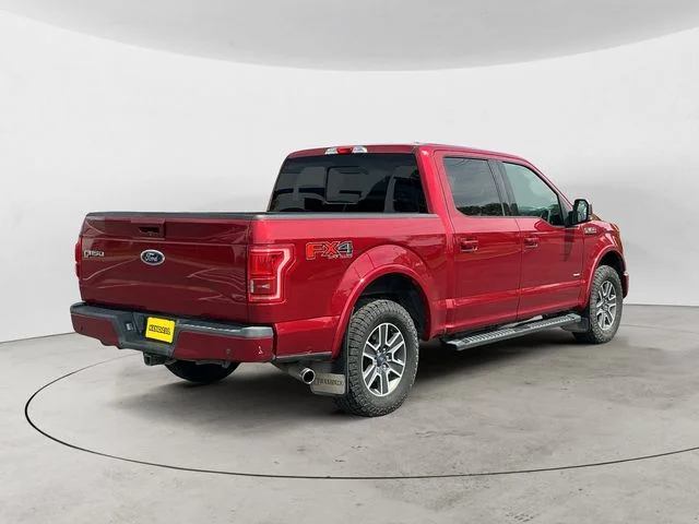 Used 2015 Ruby Red Metallic Tinted Clearcoat Ford Lariat image 5