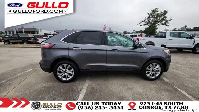 Certified Used 2023 Carbonized Gray Metallic Ford Titanium image 9