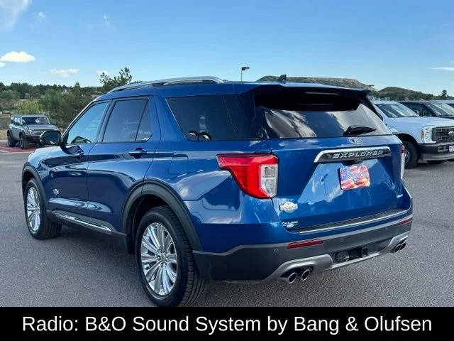 Used 2021 Blue Ford King Ranch image 3