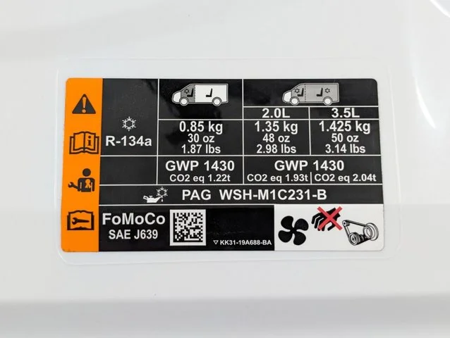 New 2026 Oxford White Ford Cargo Van image 49