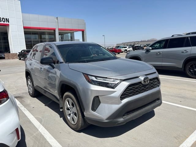 Certified Used 2025 Silver Toyota LE image 2