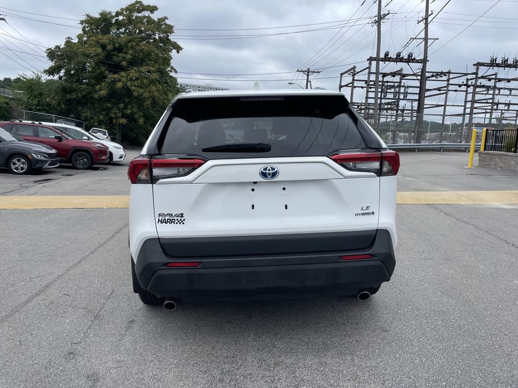 Used 2024 White Toyota LE image 4