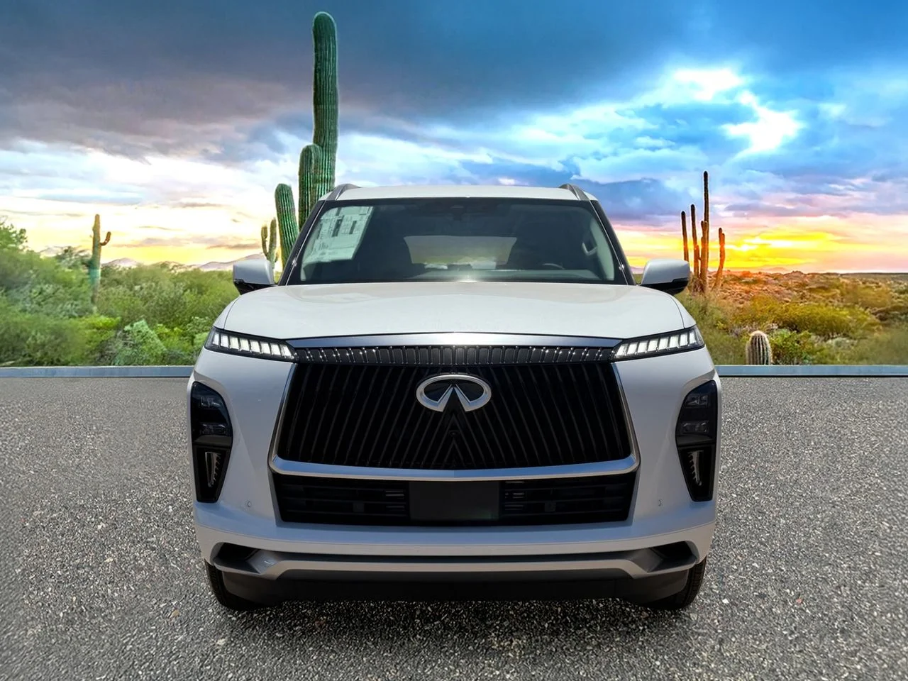 New 2027 RADIANT WHITE INFINITI Pure 4WD image 8