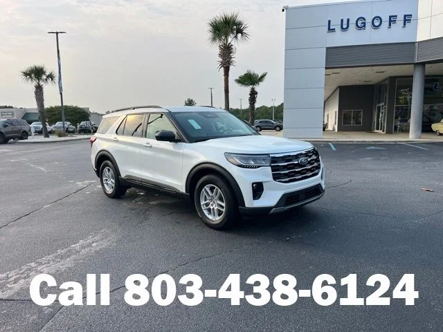 New 2026 Star White Metallic Tri-Coat Ford Active image 1