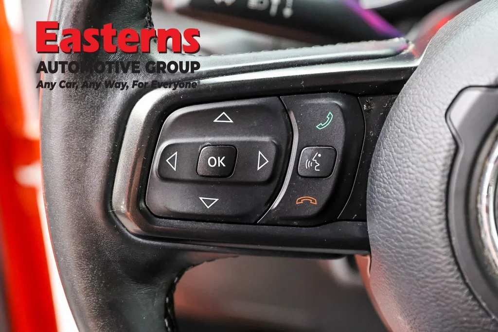 Used 2018 Orange Jeep Unlimited Sport S image 16