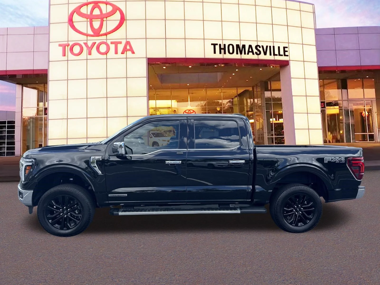 Used 2025 Black Metallic Ford Lariat image 8