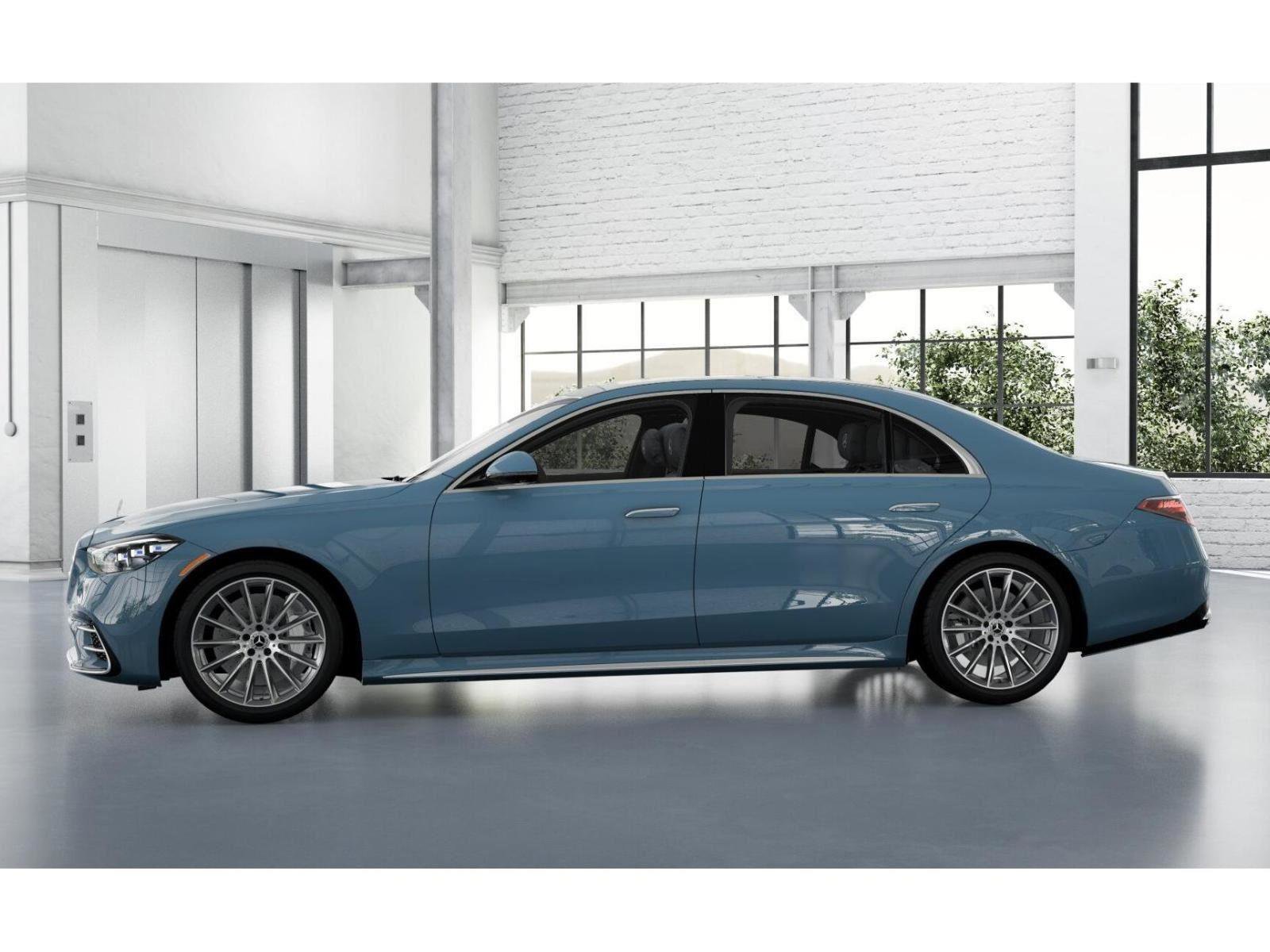 New 2026 MANUFAKTUR China Blue Mercedes-Benz S 580 image 35