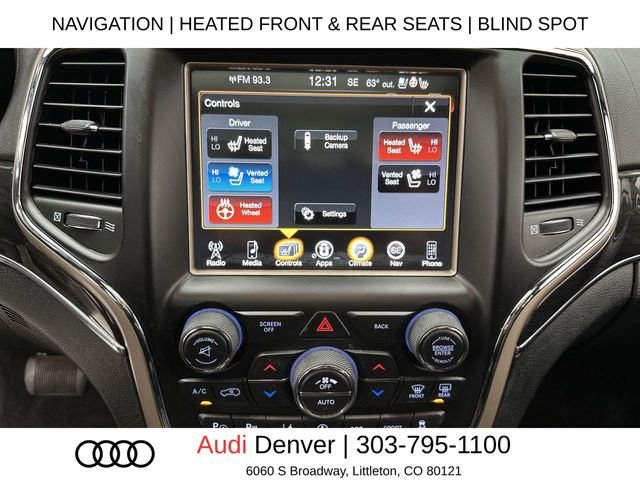 Used 2017 Gray Jeep Overland image 19