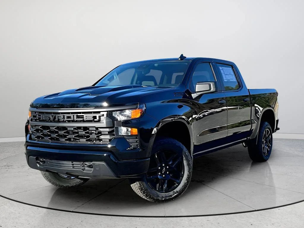 New 2026 Chevrolet Silverado 1500 Custom Trail Boss 4D Crew Cab