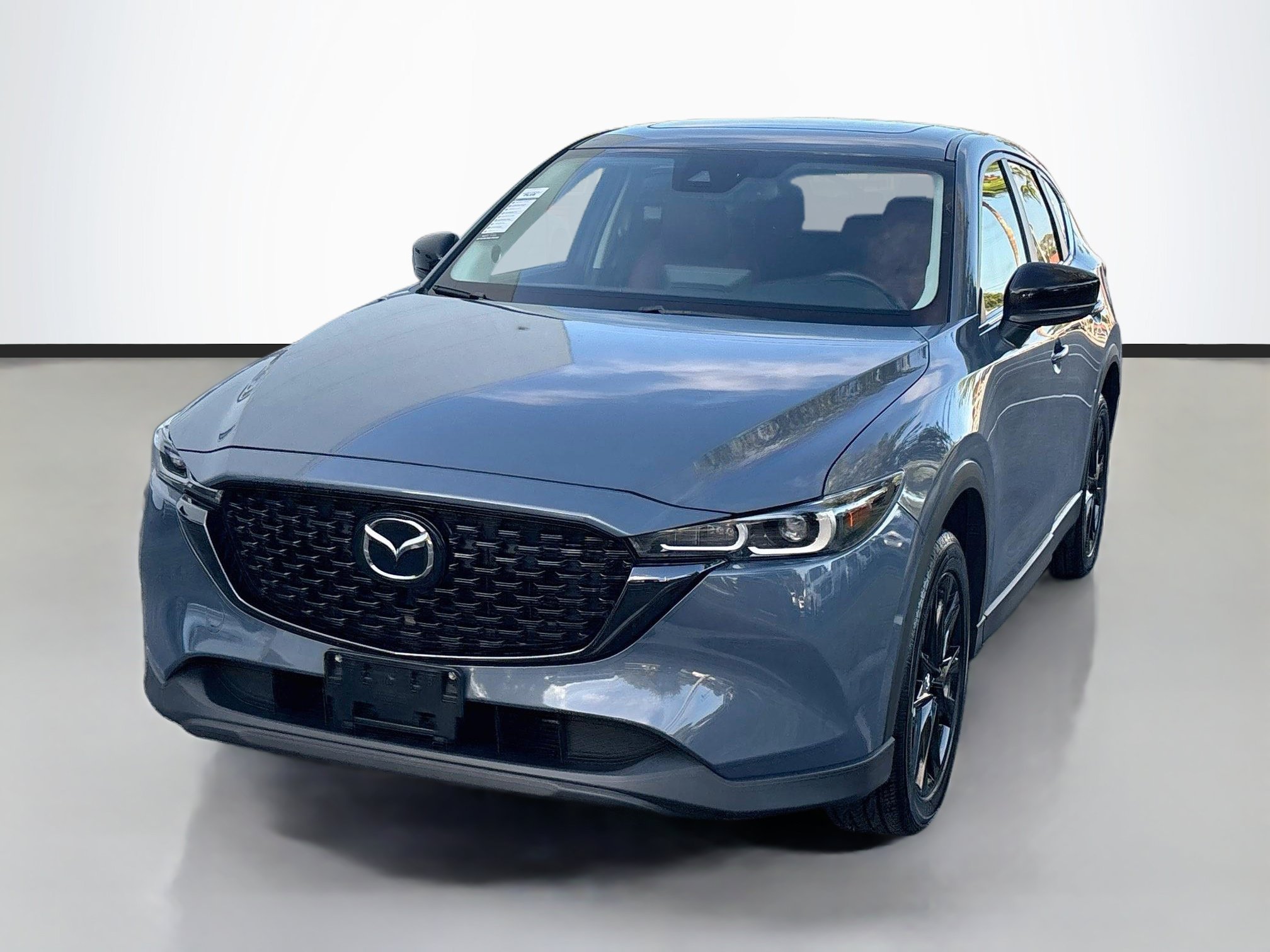 Used 2025 Polymetal Gray Metallic Mazda 2.5 S Carbon Edition image 1