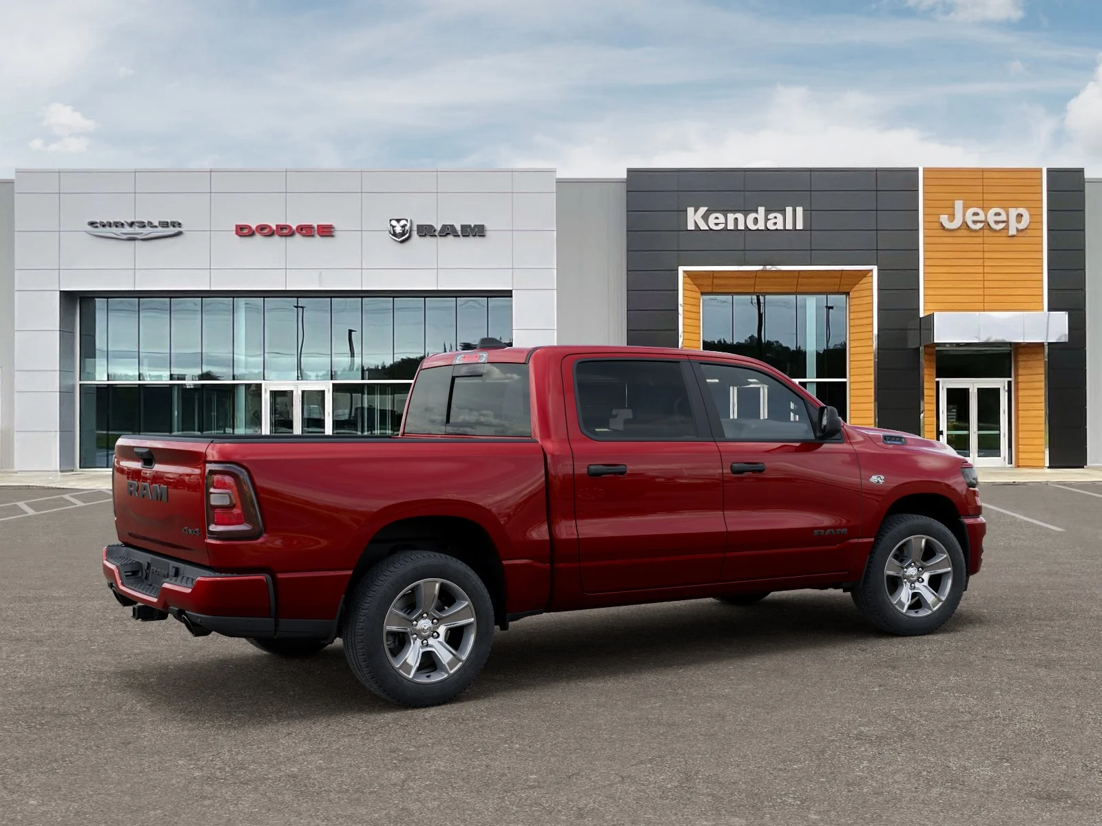 New 2026 Molten Red Pearl-Coat Exterior Paint RAM Express image 33