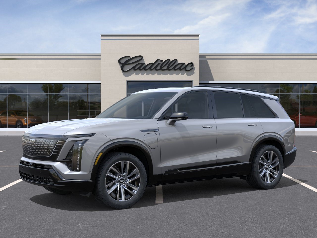 New 2027 Argent Silver Metallic Cadillac Sport image 2