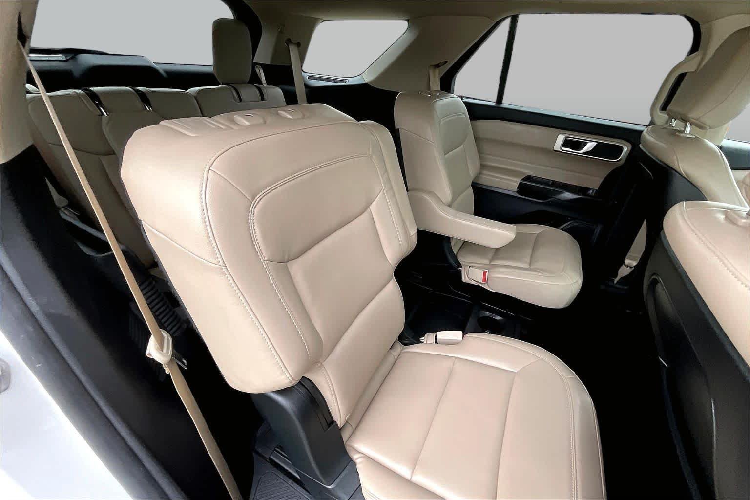 Used 2020 Star White Metallic Tri-Coat Ford XLT image 20