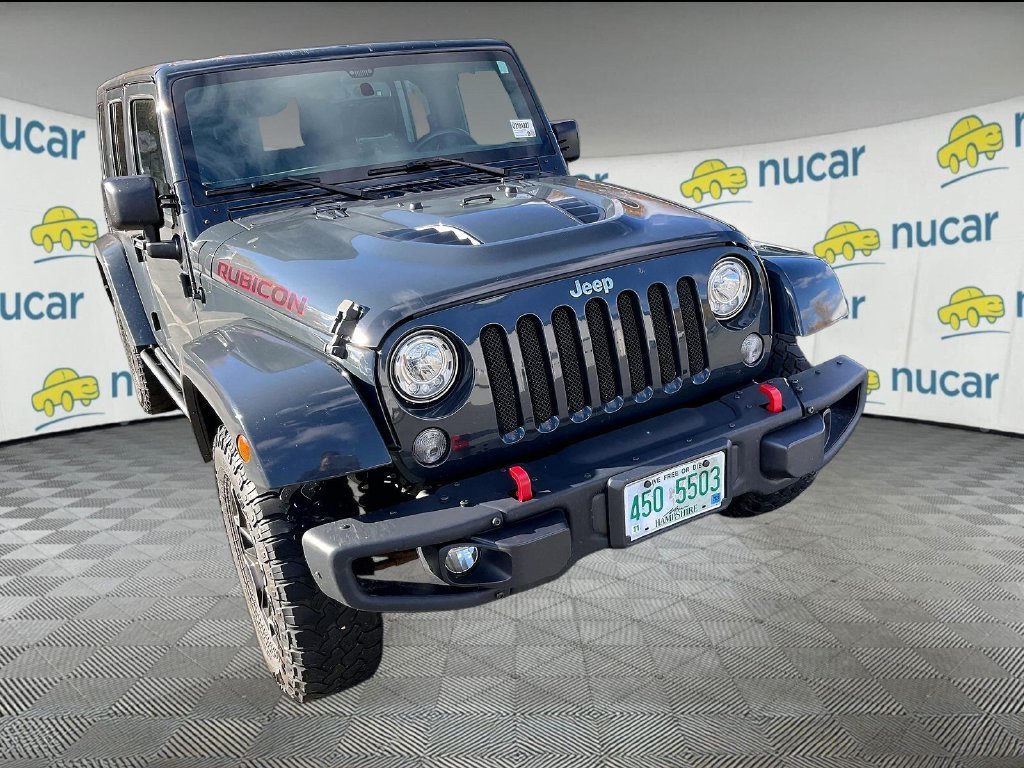 Used 2017 Rhino Clearcoat Jeep Unlimited Rubicon Hard Rock image 5