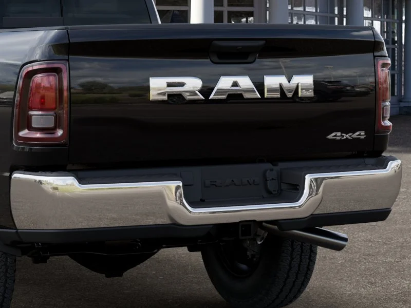 New 2026 Diamond Black Crystal Pearl-Coat Exterior Paint RAM Tradesman Crew Cab 4x4 6