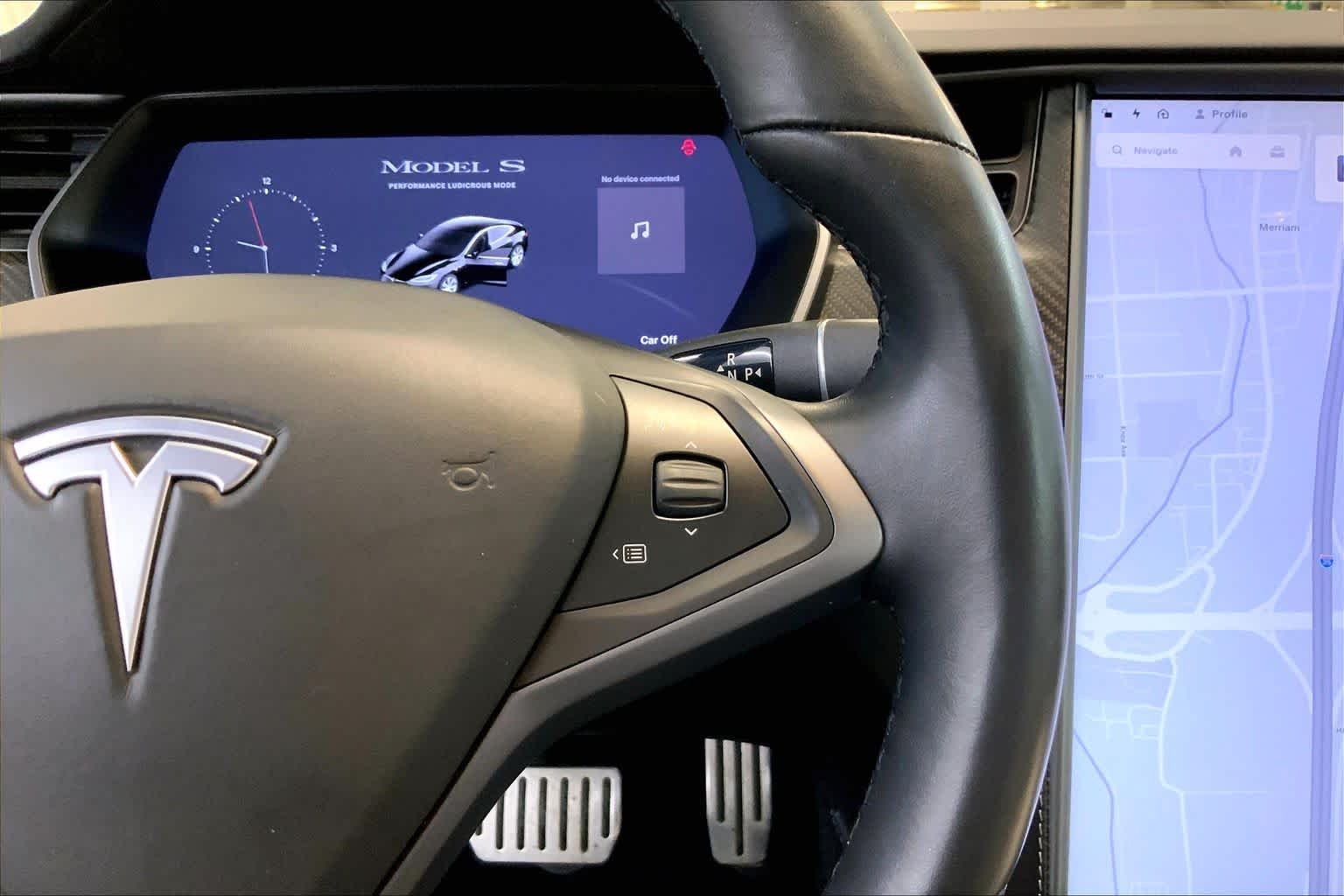 Used 2020 Solid Black Tesla Performance image 24