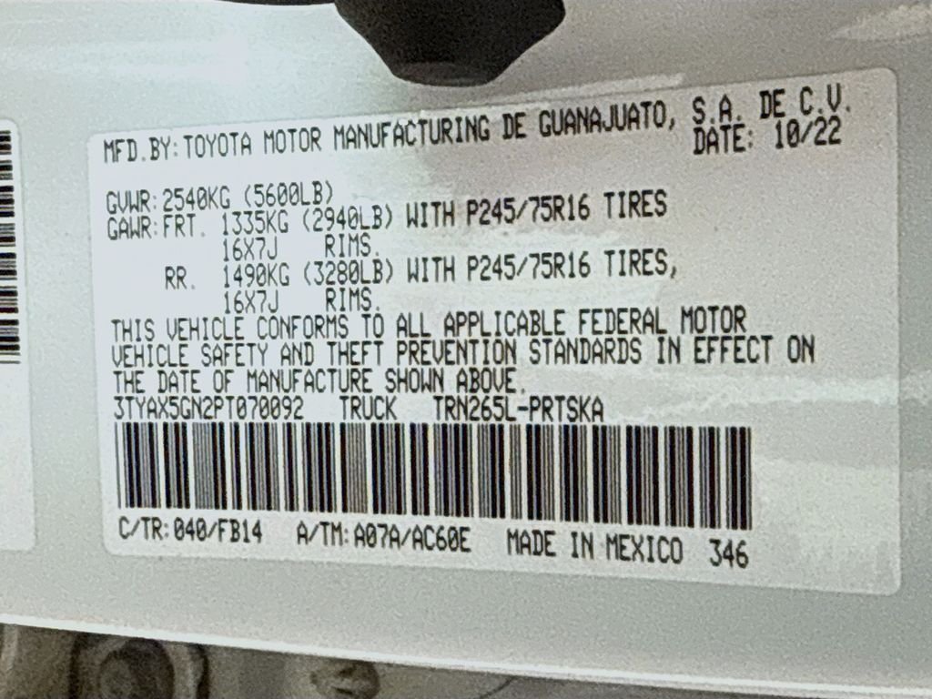 Used 2023 Ice Cap Toyota SR image 30