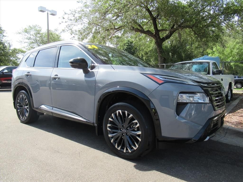 Used 2024 Gray Nissan Platinum image 1