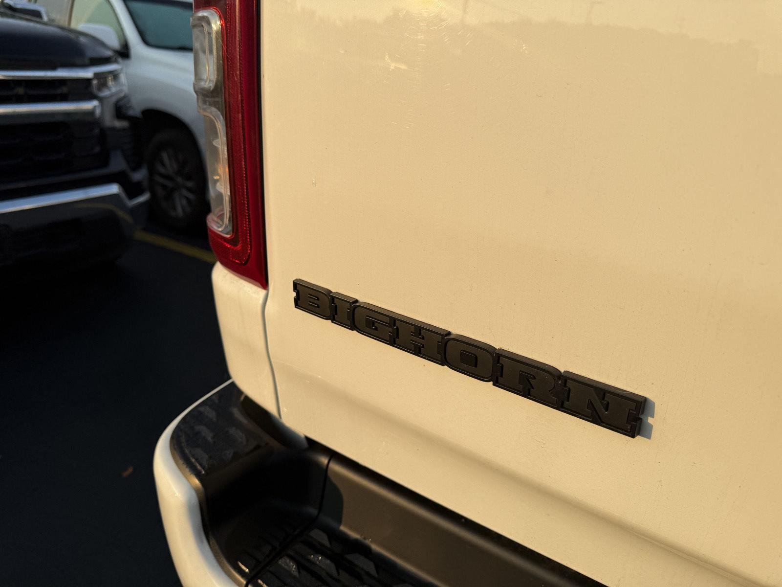 Used 2021 Bright White Clearcoat Ram Big Horn image 5