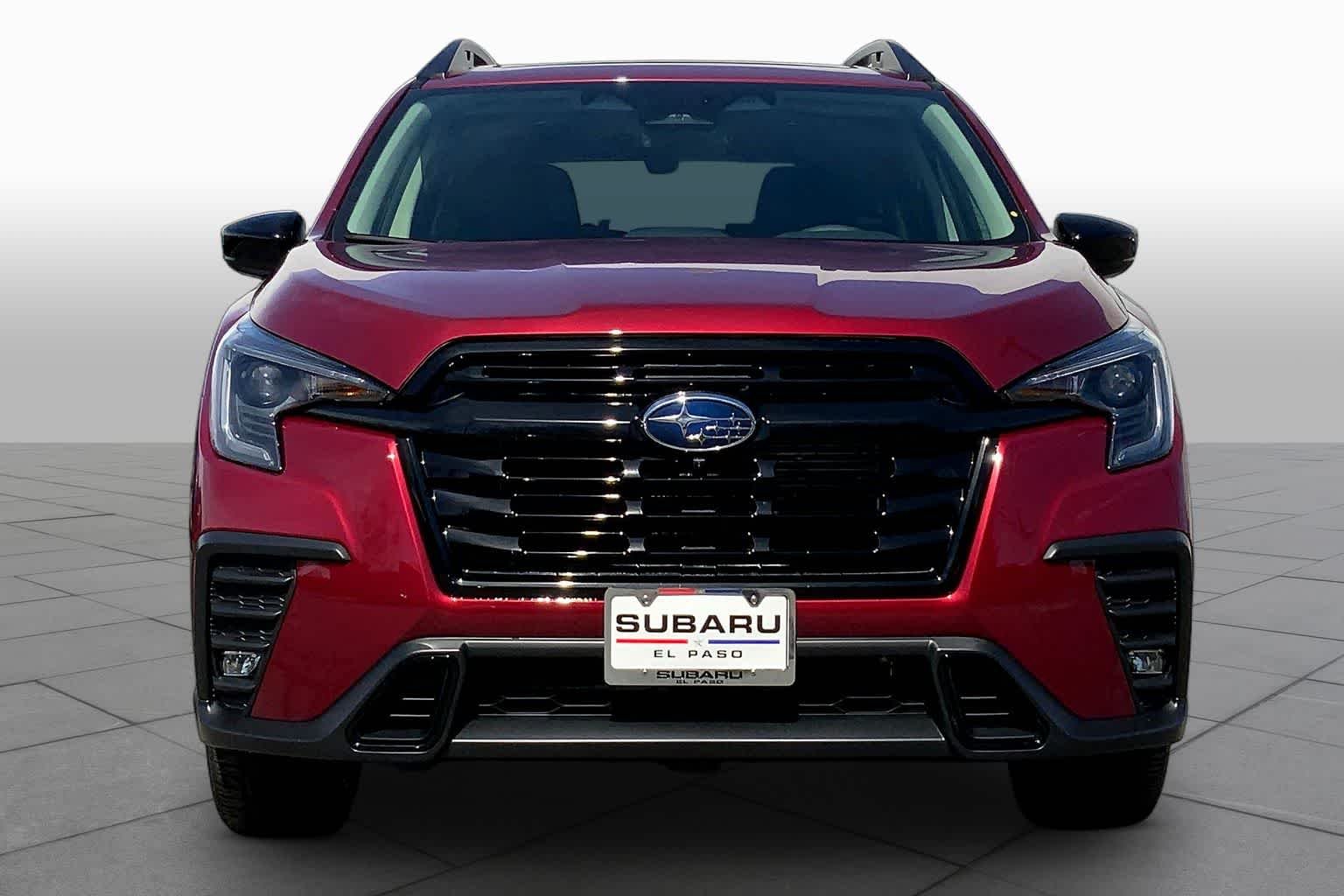 Used 2025 Crimson Red Pearl Subaru Onyx Edition Touring image 3