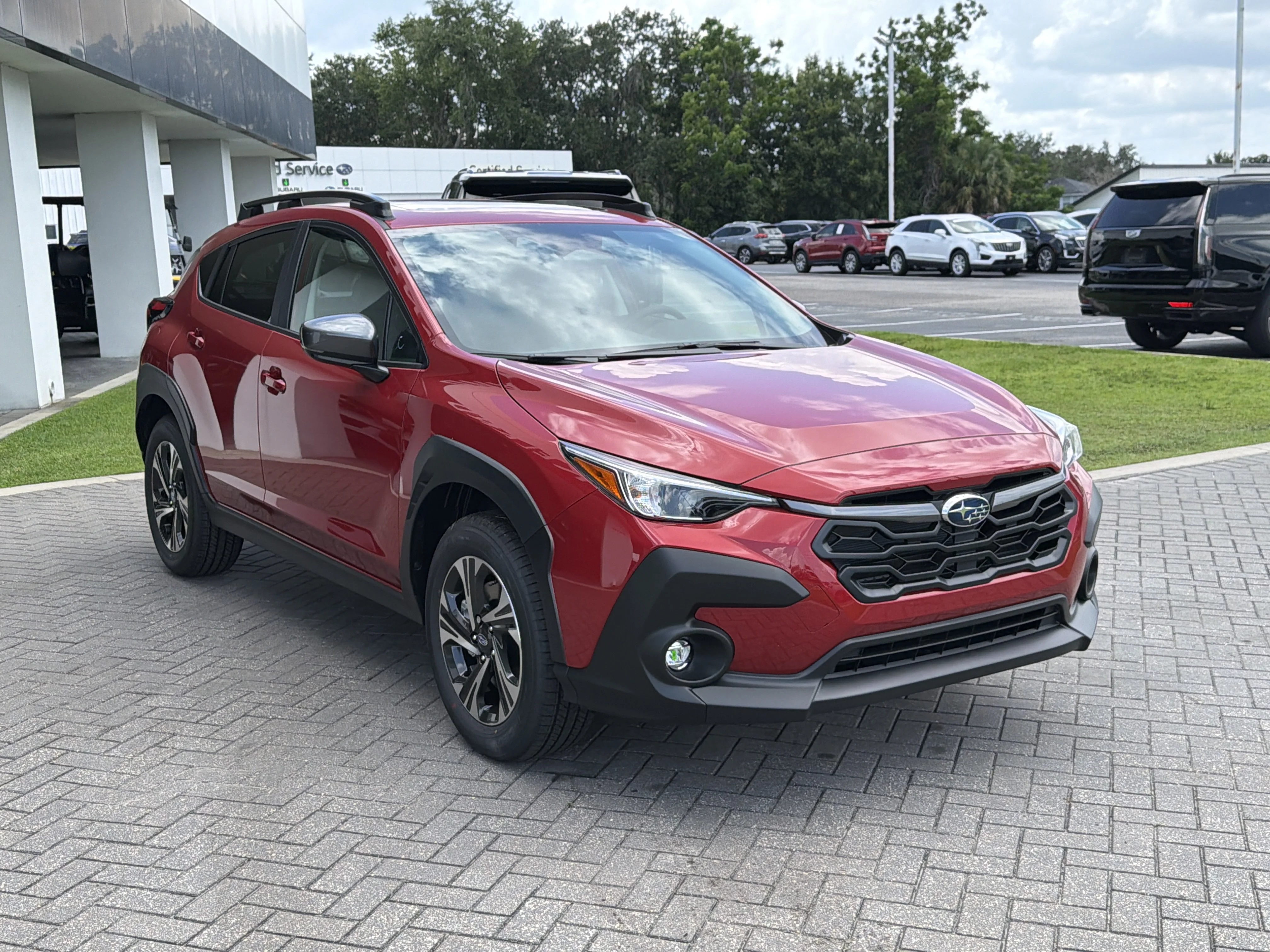 New 2026 LITHIUM RED PEARL Subaru Premium image 7