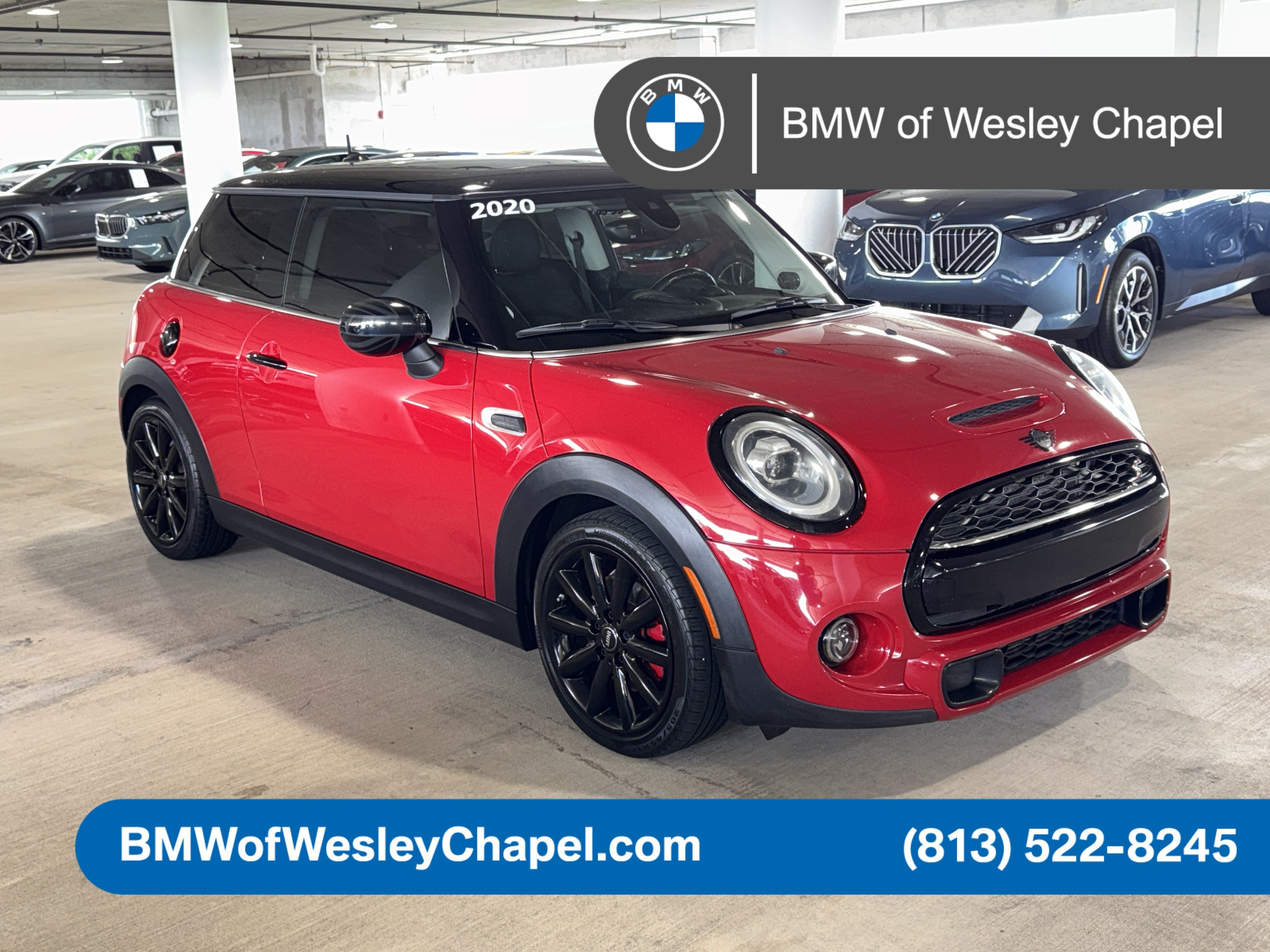 Used 2020 Chili Red MINI Cooper S image 1