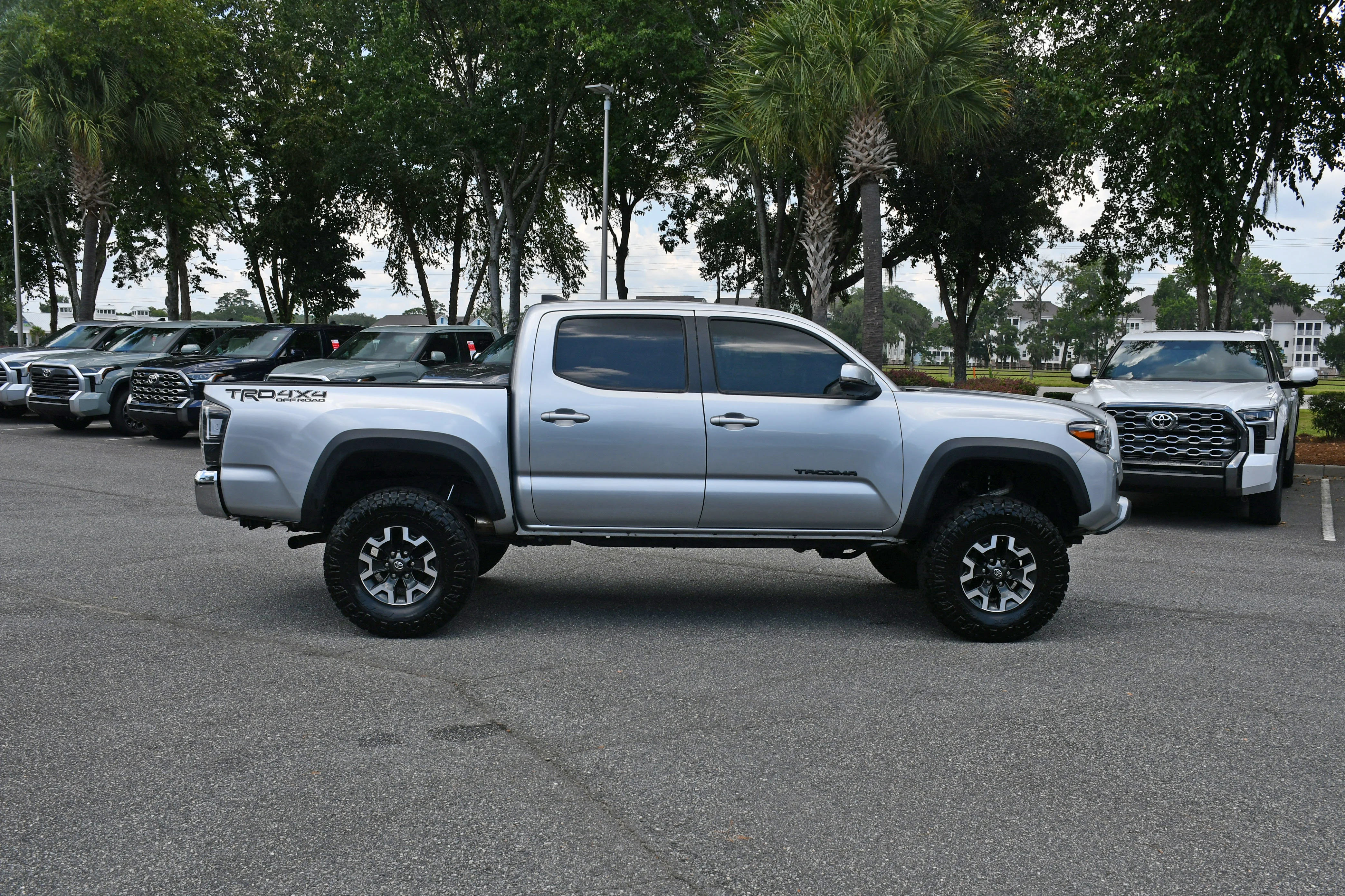 Used 2022 Silver Toyota TRD Off-Road image 5