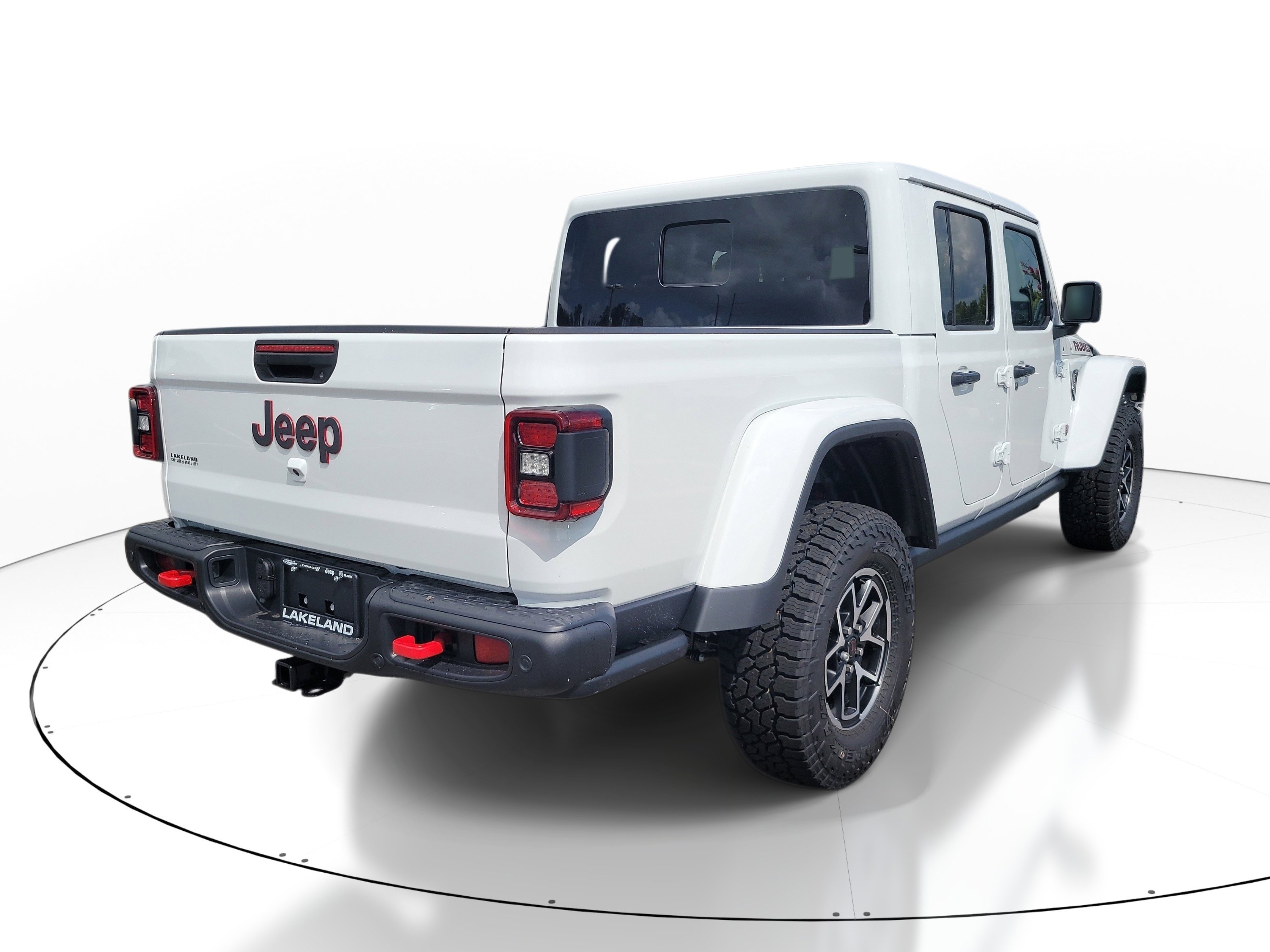 New 2026 Bright White Clear-Coat Exterior Paint Jeep Rubicon X image 6