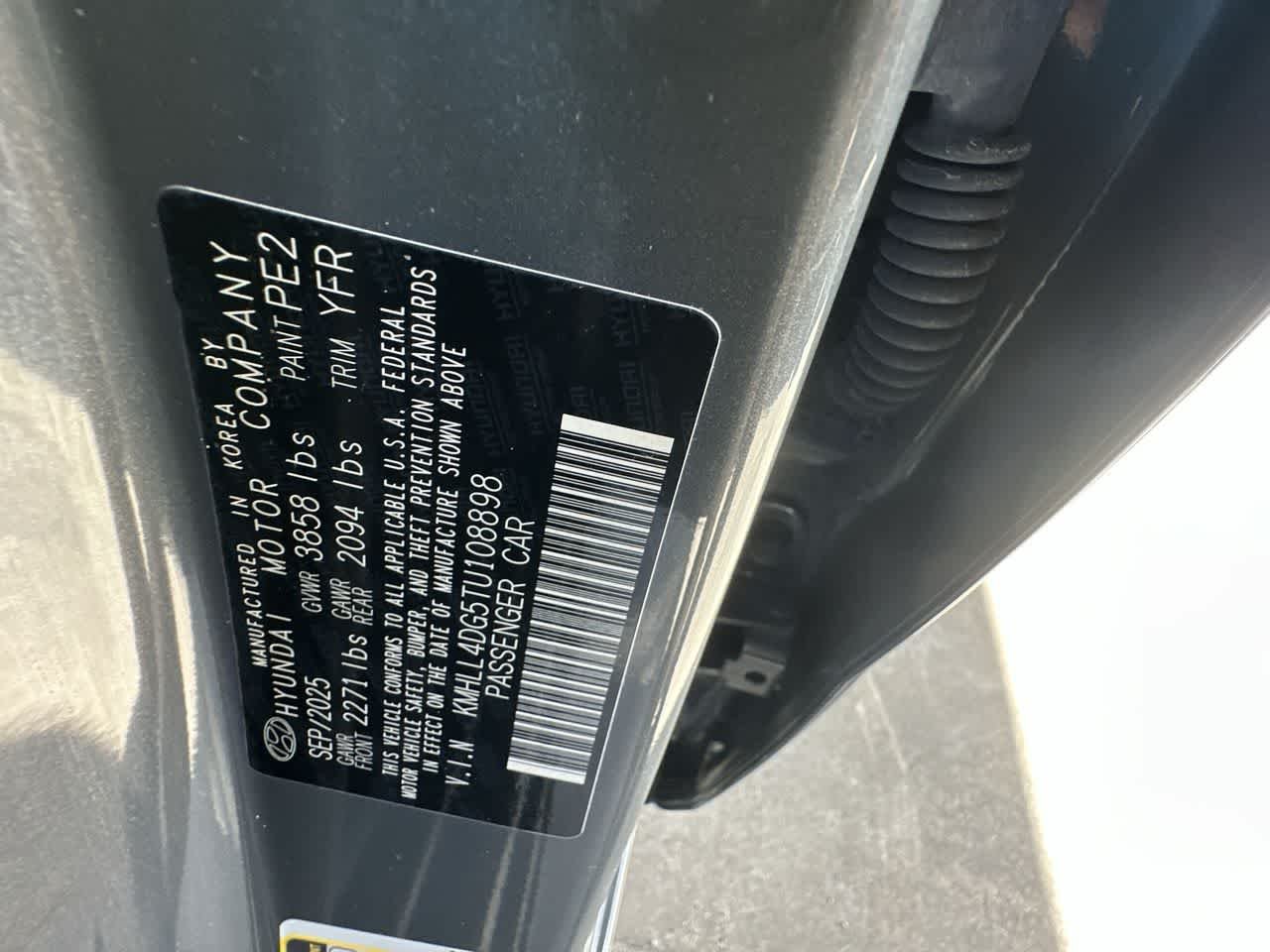 Certified Used 2026 Ecotronic Gray Hyundai SE image 29