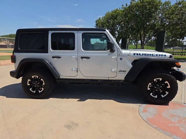 Used 2024 Silver Jeep Rubicon 4xe image 8
