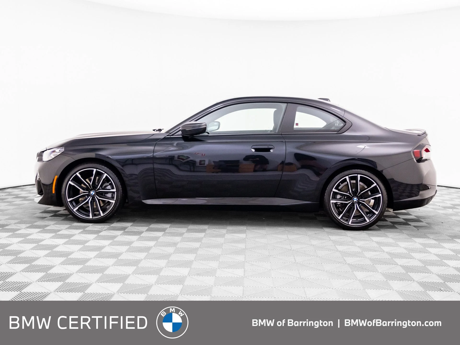 Certified Used 2024 Black BMW 230i xDrive image 2