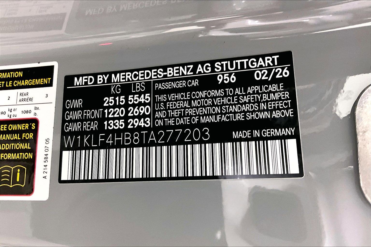 New 2026 MANUFAKTUR Alpine Grey Mercedes-Benz E 350 image 25
