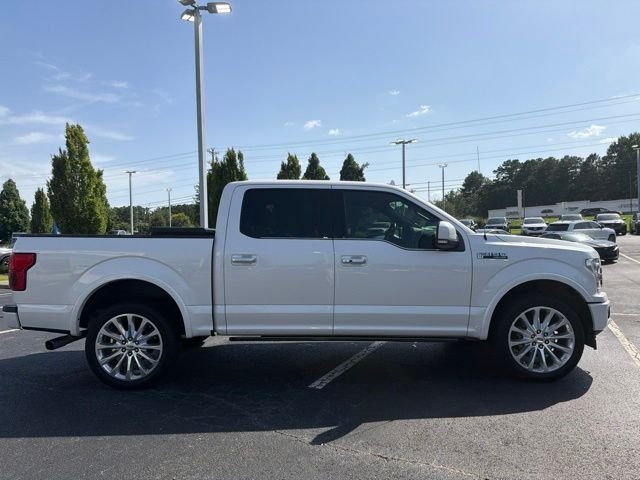 Used 2018 White Platinum Clearcoat Metallic Ford Limited image 6