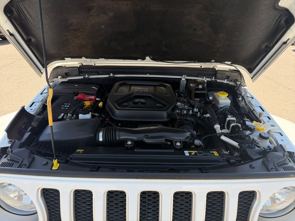 Used 2023 White Jeep Sahara image 20