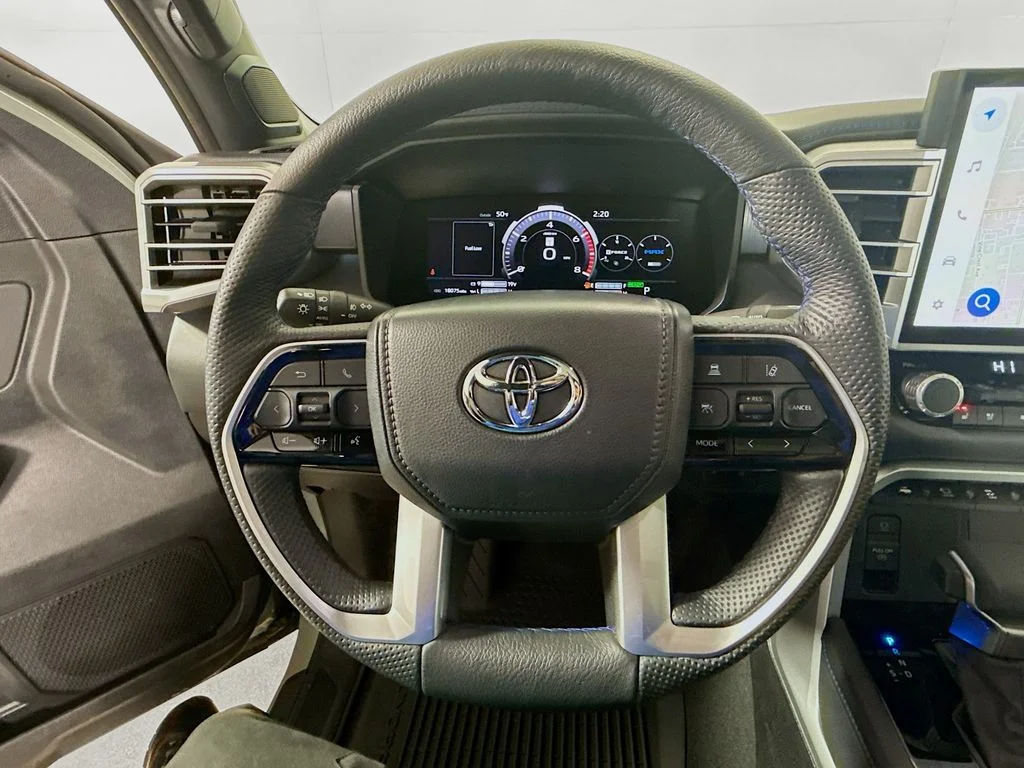 Used 2025 Lunar Rock Toyota Platinum Hybrid image 12