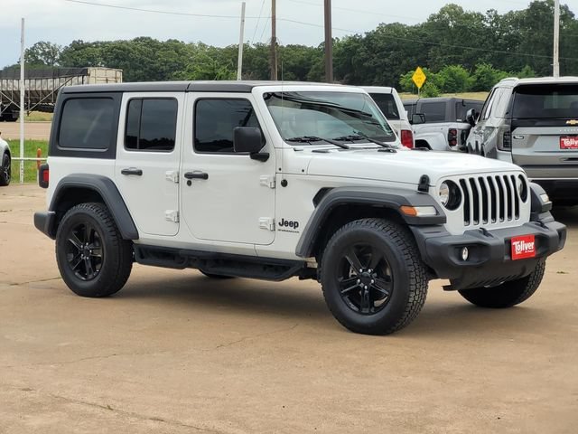 Used 2023 White Jeep Sport Altitude image 2