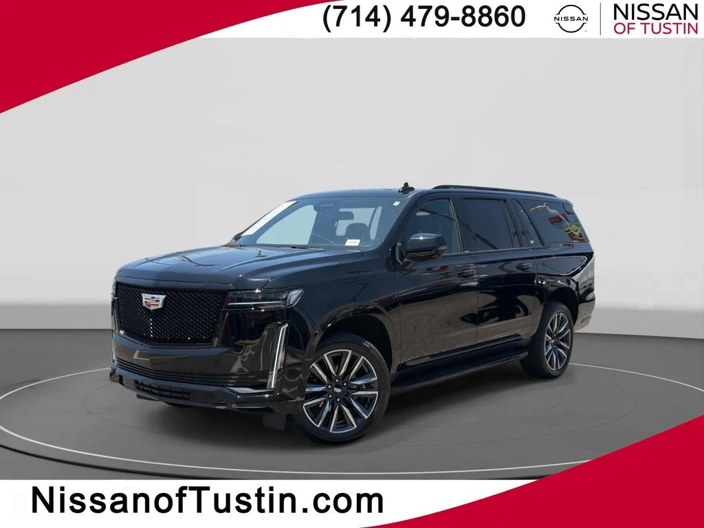 Used 2024 Black Cadillac Sport image 1