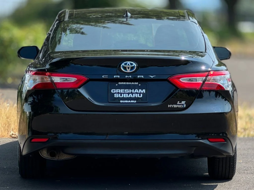 Used 2019 Midnight Black Metallic Toyota LE image 6