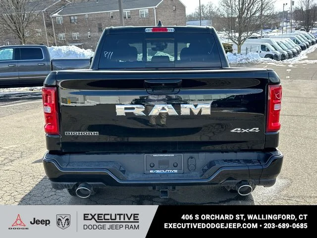 New 2026 Diamond Black Crystal Pearl-Coat Exterior Paint RAM Big Horn/Lone Star image 3