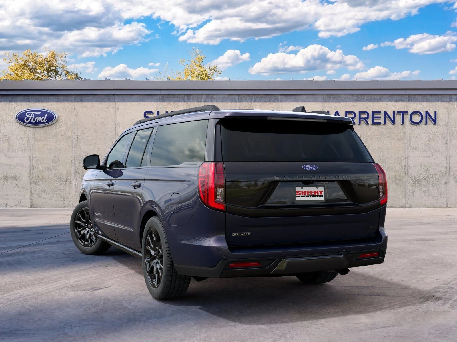 New 2027 Blue Ember Metallic Ford Platinum image 5