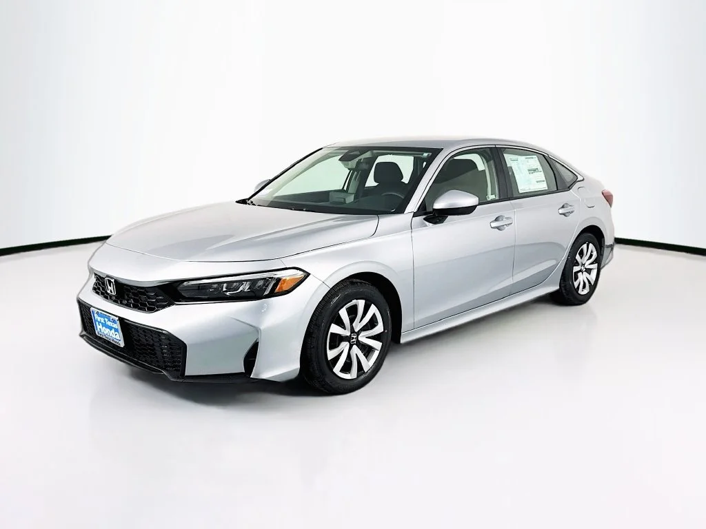 New 2026 Solar Silver Metallic Honda LX image 4