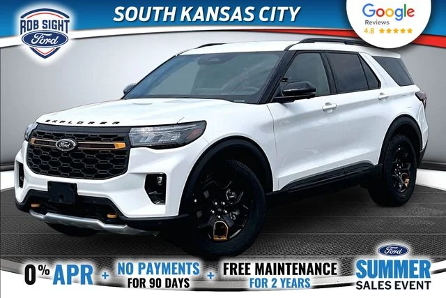 New 2026 Star White Metallic Tri-Coat Ford Tremor® image 1